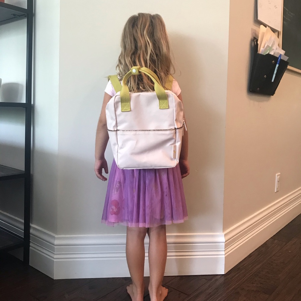 Sticky Lemon 🍋 Kids Backpack Wipe Clean Pink